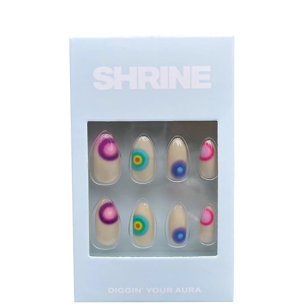 Aura Print Press On Nails